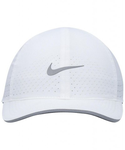 Men's Black Featherlight Adjustable Performance Hat White $17.59 Hats