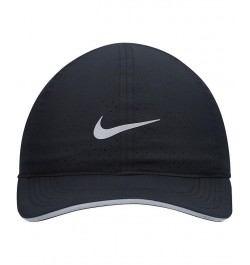 Men's Black Featherlight Adjustable Performance Hat White $17.59 Hats