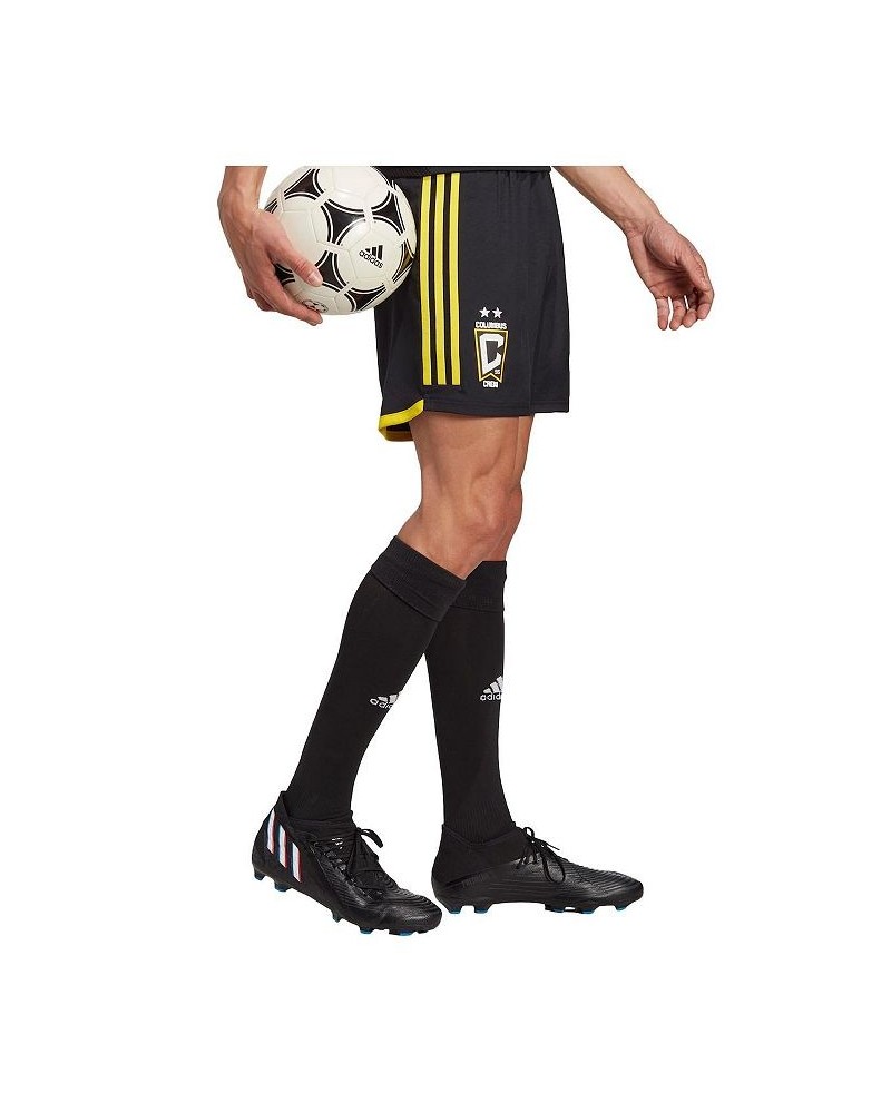 Men's Black Columbus Crew AEROREADY Authentic Shorts $34.30 Shorts