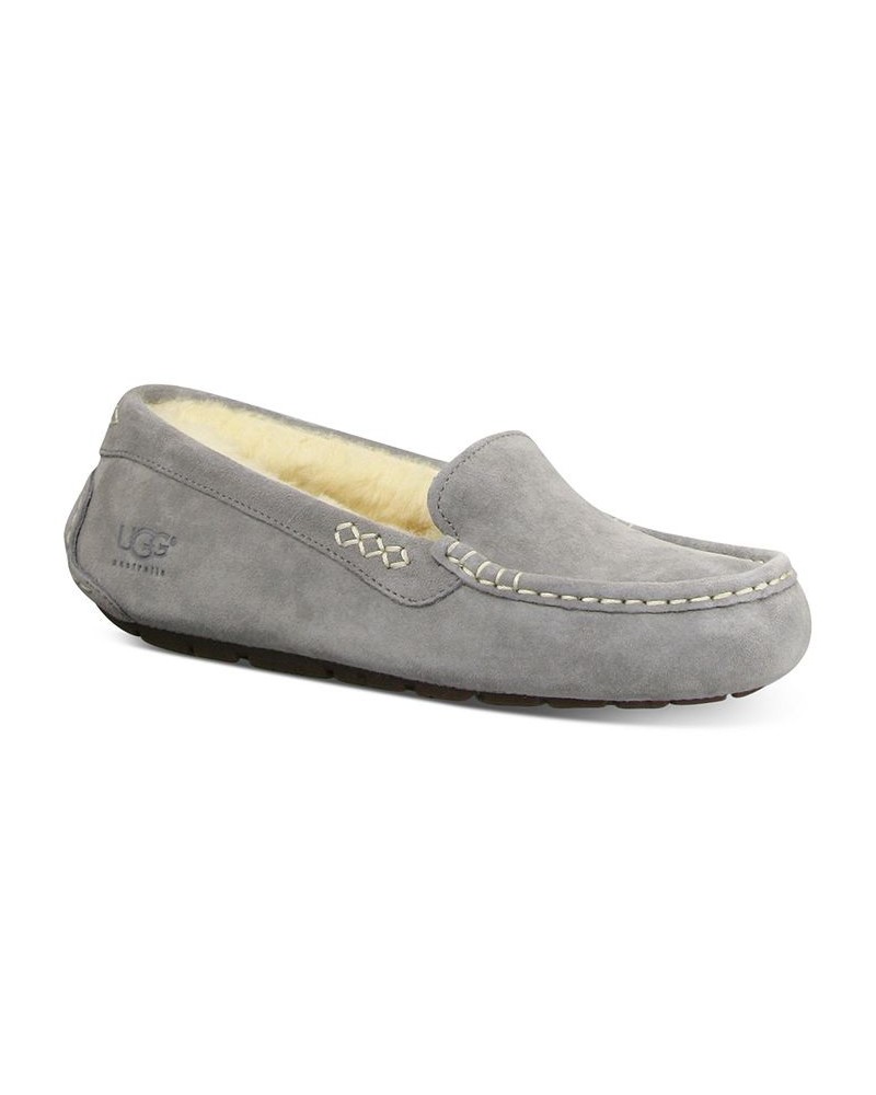 Women's Ansley Moccasin Slippers Gray $45.10 Shoes