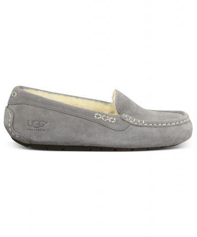 Women's Ansley Moccasin Slippers Gray $45.10 Shoes