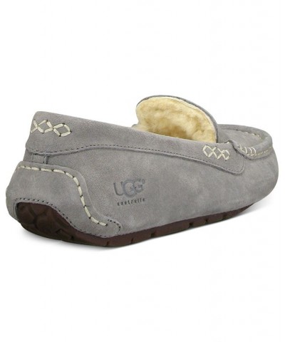 Women's Ansley Moccasin Slippers Gray $45.10 Shoes