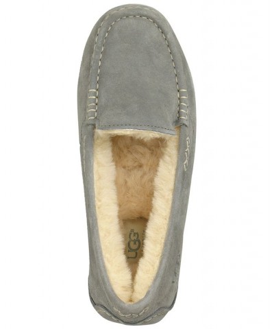 Women's Ansley Moccasin Slippers Gray $45.10 Shoes