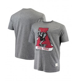 Men's Gray Alabama Crimson Tide Big and Tall Tri-Blend T-shirt $21.50 T-Shirts