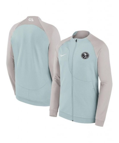 Men's Gray Club America Academy Pro Anthem Raglan Performance Full-Zip Jacket $44.85 Jackets