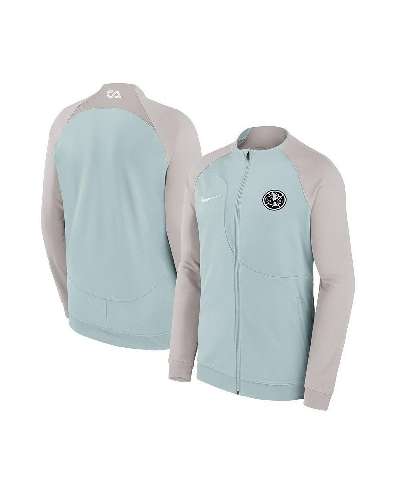 Men's Gray Club America Academy Pro Anthem Raglan Performance Full-Zip Jacket $44.85 Jackets