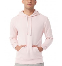 Men's Eco-Cozy Pullover Hoodie Faded Pink $29.04 Sweatshirt