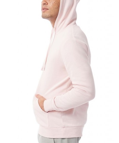 Men's Eco-Cozy Pullover Hoodie Faded Pink $29.04 Sweatshirt