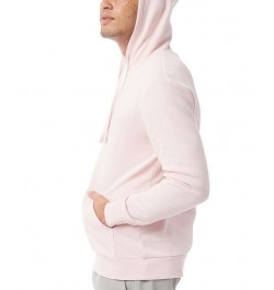 Men's Eco-Cozy Pullover Hoodie Faded Pink $29.04 Sweatshirt