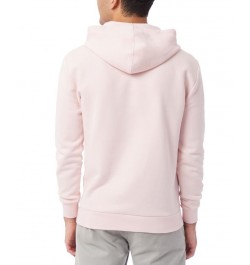 Men's Eco-Cozy Pullover Hoodie Faded Pink $29.04 Sweatshirt