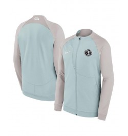 Men's Gray Club America Academy Pro Anthem Raglan Performance Full-Zip Jacket $44.85 Jackets