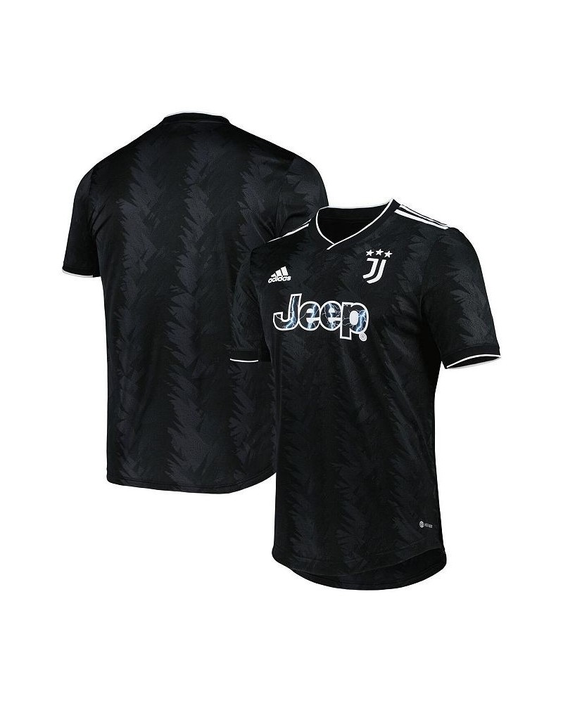 Men's Black Juventus 2022/23 Away Authentic Jersey $70.00 Jersey