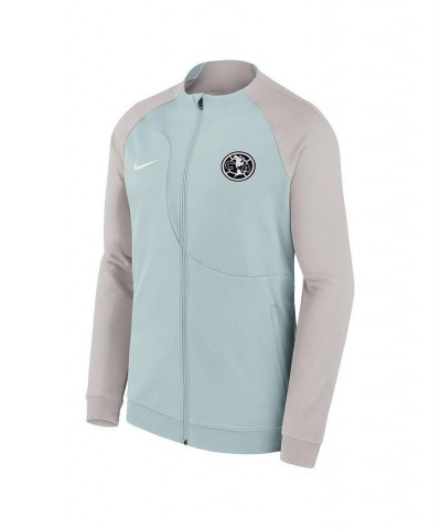 Men's Gray Club America Academy Pro Anthem Raglan Performance Full-Zip Jacket $44.85 Jackets