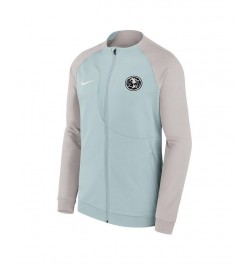 Men's Gray Club America Academy Pro Anthem Raglan Performance Full-Zip Jacket $44.85 Jackets