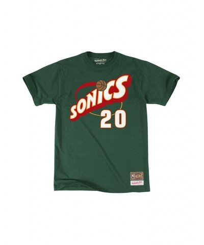 Men's Gary Payton Seattle SuperSonics T-Shirt $24.20 T-Shirts