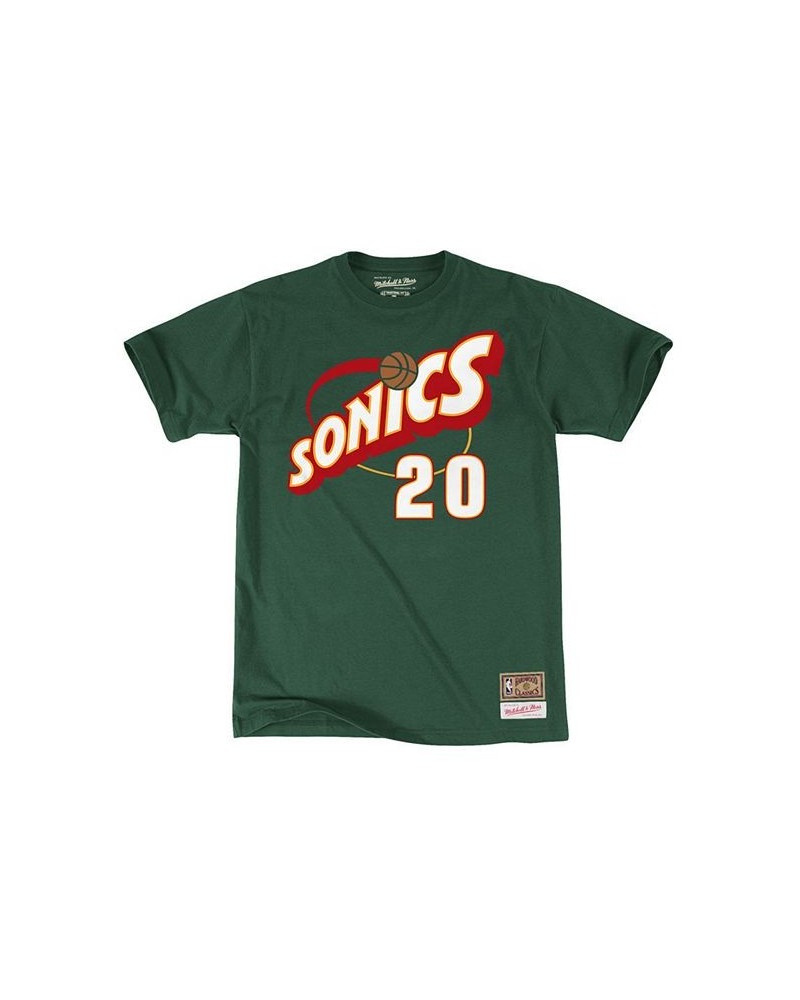 Men's Gary Payton Seattle SuperSonics T-Shirt $24.20 T-Shirts