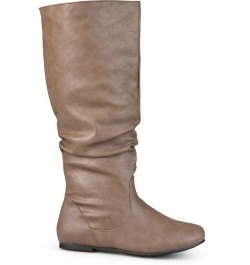 Women's Jayne Wide Calf Boots Black $45.00 Shoes