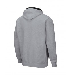 Men's Heathered Gray Army Black Knights Arch & Logo 3.0 Full-Zip Hoodie $29.40 Sweatshirt