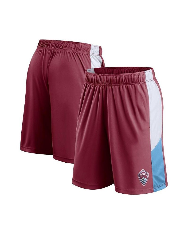 Men's Branded Burgundy Colorado Rapids Champion Rush Shorts $19.35 Shorts