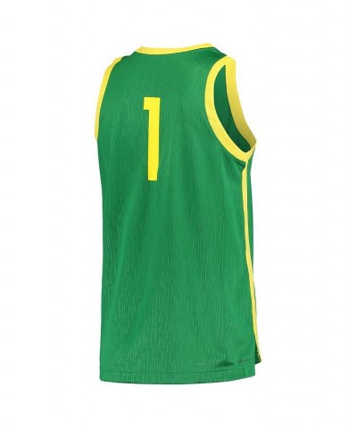 Men's 1 Green Oregon Ducks Replica Basketball Jersey $48.59 Jersey