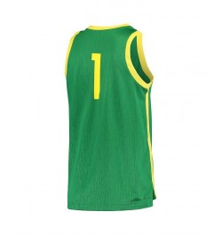 Men's 1 Green Oregon Ducks Replica Basketball Jersey $48.59 Jersey