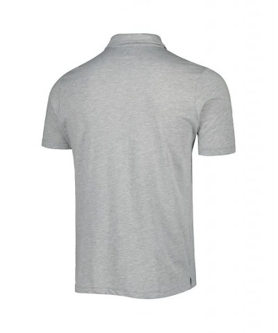 Men's Heathered Gray Penn State Nittany Lions Golfer Pocket Polo Shirt $31.89 Polo Shirts