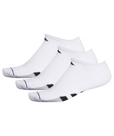 Men's 3-Pk. Cushioned No-Show Socks White $9.57 Socks