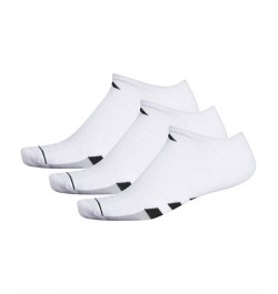 Men's 3-Pk. Cushioned No-Show Socks White $9.57 Socks