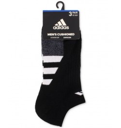 Men's 3-Pk. Cushioned No-Show Socks White $9.57 Socks