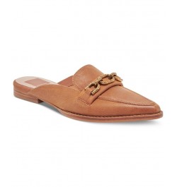 Women's Sidon Mule Loafer Flats Brown $44.80 Shoes