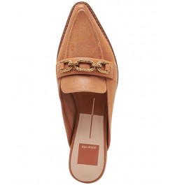 Women's Sidon Mule Loafer Flats Brown $44.80 Shoes