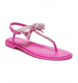 Florita Bow Sandals Pink $38.15 Shoes