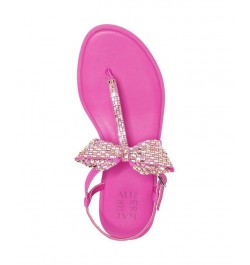 Florita Bow Sandals Pink $38.15 Shoes