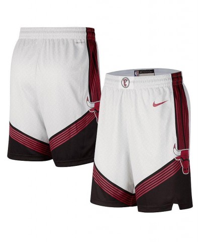 Men's White Chicago Bulls 2022/23 City Edition Swingman Shorts $40.00 Shorts