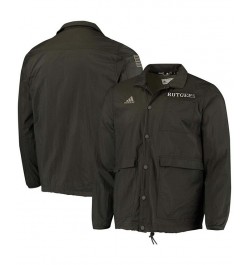 Men's Olive Rutgers Scarlet Knights Salute To Service Full-Snap Jacket $37.95 Jackets