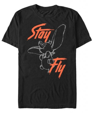 Men's Stay Fly Street Short Sleeve T-Shirt Black $16.10 T-Shirts