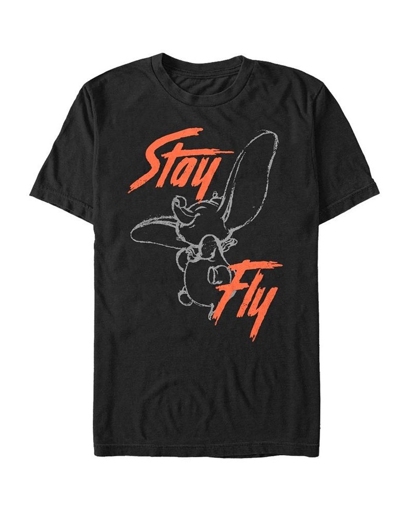 Men's Stay Fly Street Short Sleeve T-Shirt Black $16.10 T-Shirts