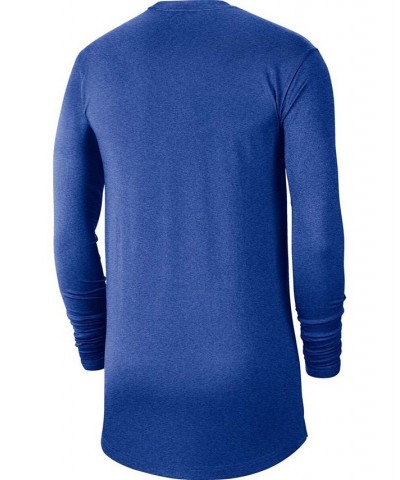 Men's Royal Florida Gators Textured Long Sleeve T-shirt $16.92 T-Shirts