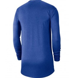 Men's Royal Florida Gators Textured Long Sleeve T-shirt $16.92 T-Shirts