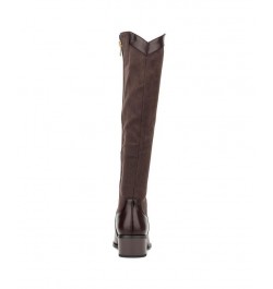 Women's Venezia Tall Boot Brown $32.08 Shoes