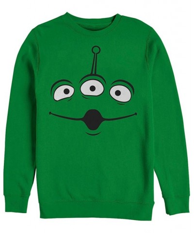 Disney Pixar Men's Toy Story Aliens Face Halloween, Crewneck Fleece Green $30.24 Sweatshirt