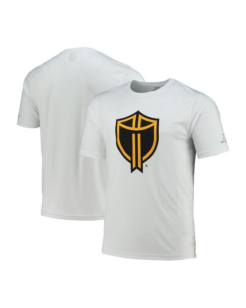 Men's White 2022 Presidents Cup International Team Shield T-shirt $17.64 T-Shirts