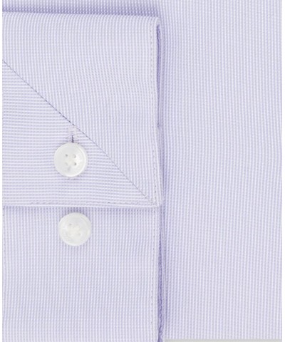 Calvin Klein Men's STEEL Slim-Fit Non-Iron Stretch Performance Dress Shirt Purple $20.06 Dress Shirts