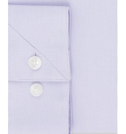 Calvin Klein Men's STEEL Slim-Fit Non-Iron Stretch Performance Dress Shirt Purple $20.06 Dress Shirts