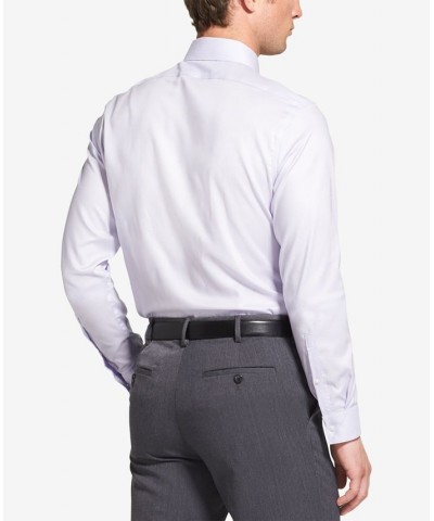 Calvin Klein Men's STEEL Slim-Fit Non-Iron Stretch Performance Dress Shirt Purple $20.06 Dress Shirts