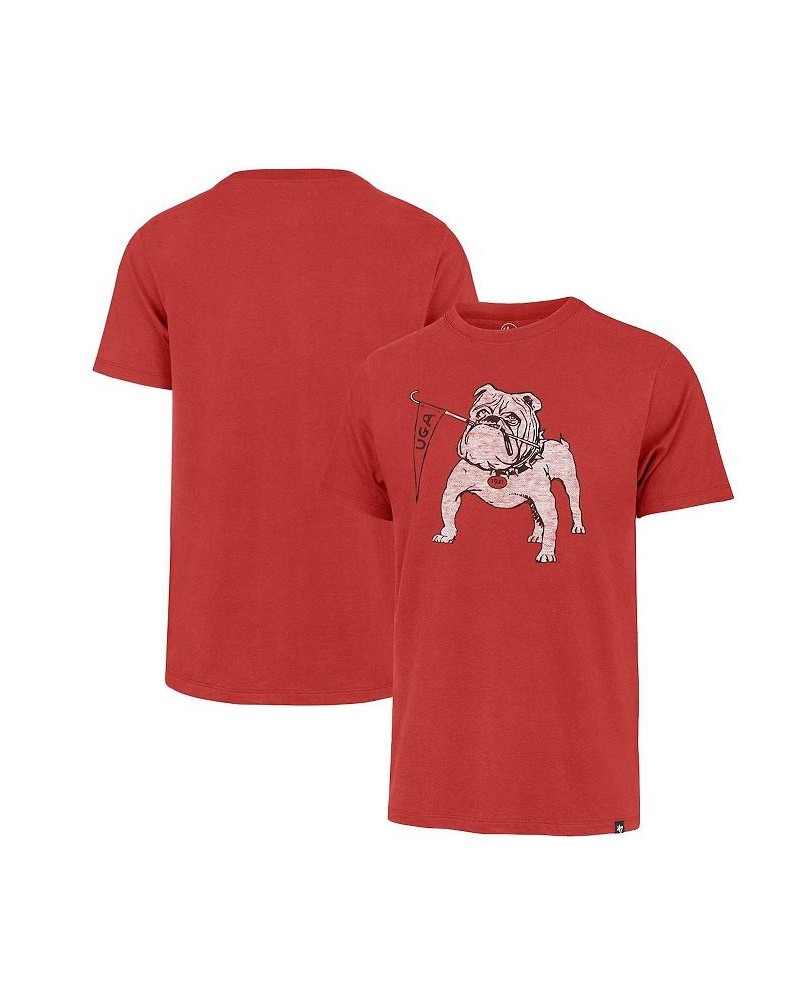 Men's Red Georgia Bulldogs Premier Franklin Logo T-shirt $19.80 T-Shirts