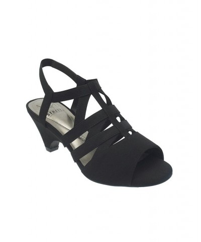 Women's Edalyn Stretch Sandal with Memory Foam Black $33.60 Shoes