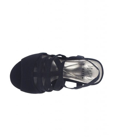 Women's Edalyn Stretch Sandal with Memory Foam Black $33.60 Shoes