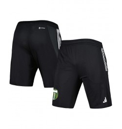 Men's Black Portland Timbers 2023 On-Field AEROREADY Training Shorts $35.39 Shorts