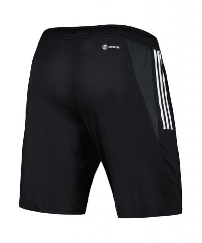 Men's Black Portland Timbers 2023 On-Field AEROREADY Training Shorts $35.39 Shorts